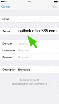 beløb Gemme synonymordbog How to Set Up Office 365 on an iPhone IOS 10 | 4iT