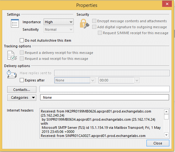 How To View Internet Headers In Outlook 2013 4iT