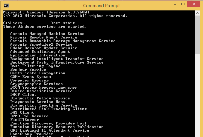 How To List Services Running Using The Command Prompt 4iT