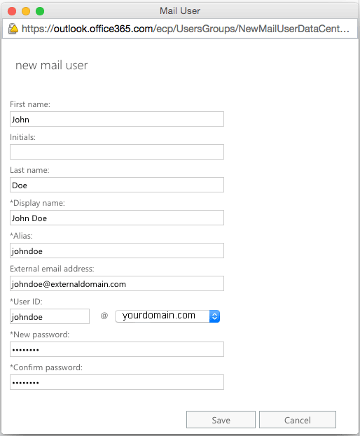 Forward Office 365 Email To External Address Without Mailbox