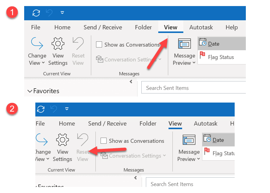 Sent Items In Outlook Showing My Name 4iT