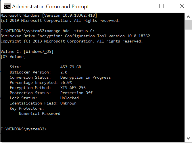 Check Bitlocker Status From The Command Line 4iT