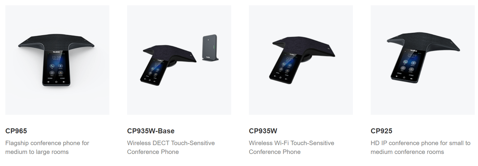 3CX Phone System 38 Yealink Conference Phones