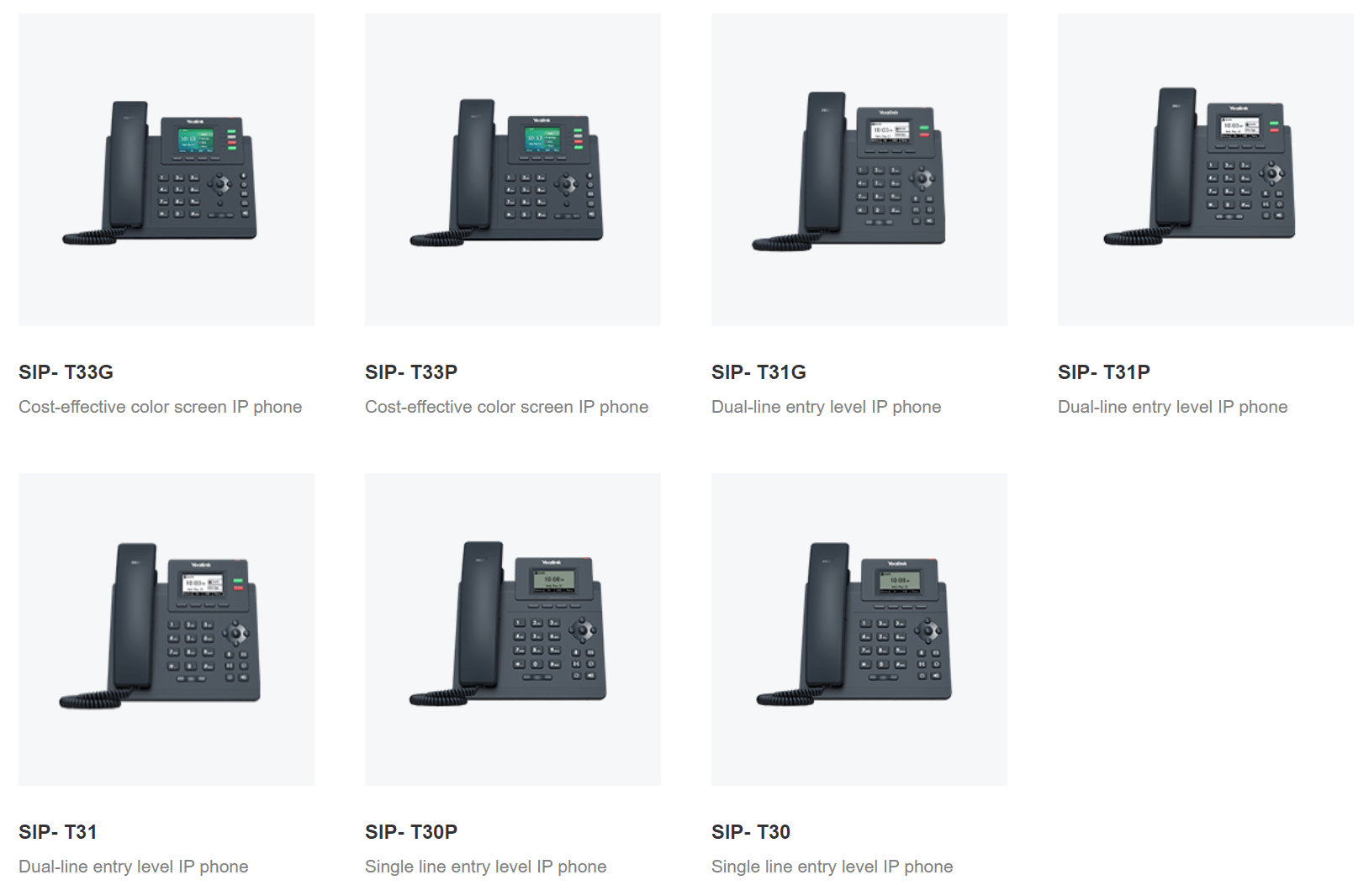 3CX Phone System 36 Yealink T3 Series 1
