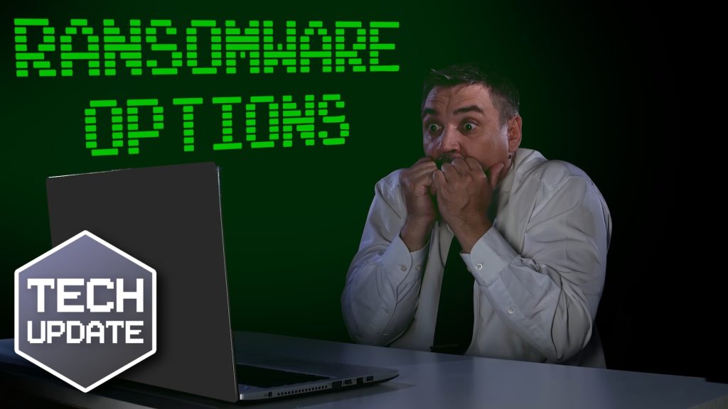 Which ransomware payment option is best? (Hint: none)