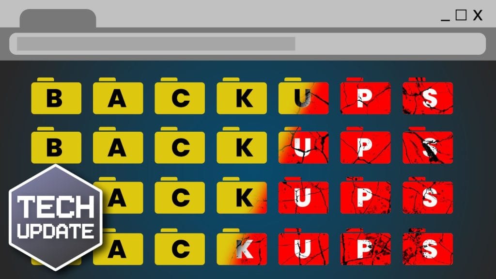 A third of all data loss is caused by problems with backups