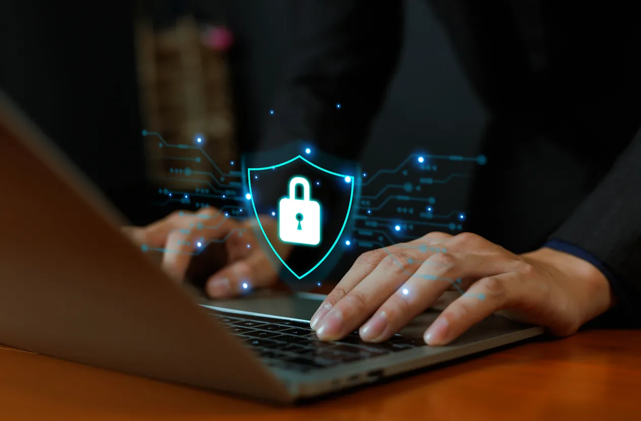 Sophos Endpoint protection managed by 4iT on a business laptop