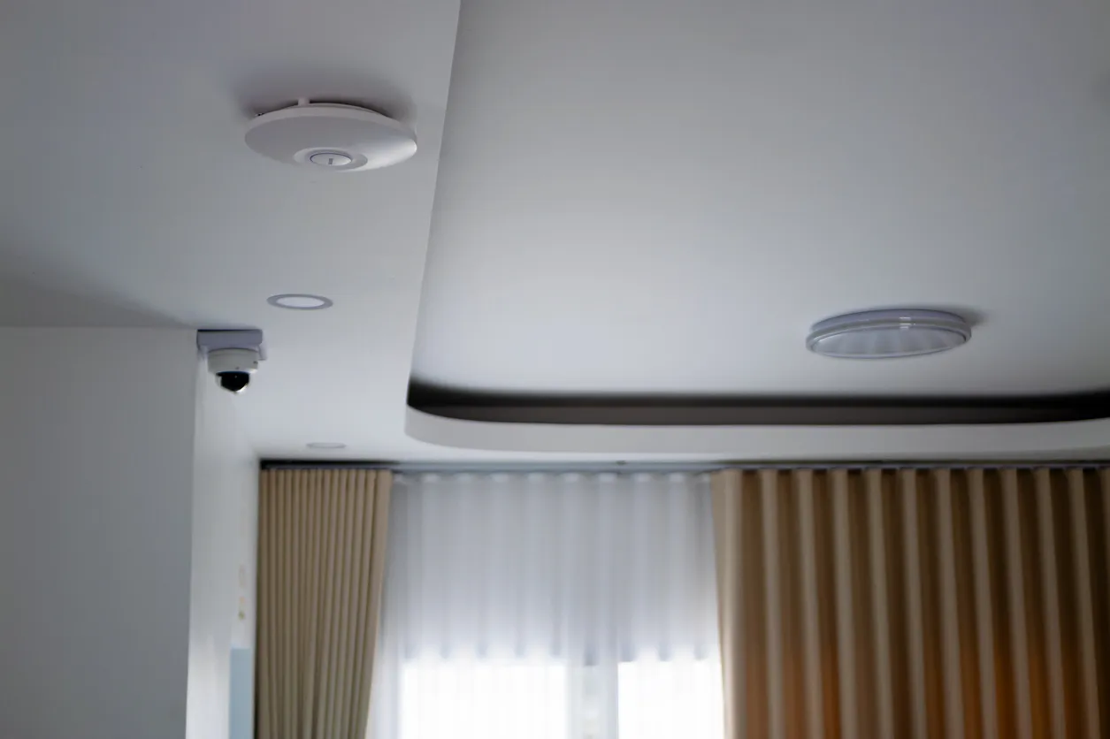 UniFi business Wi-Fi access point installed by 4iT in a Sydney office