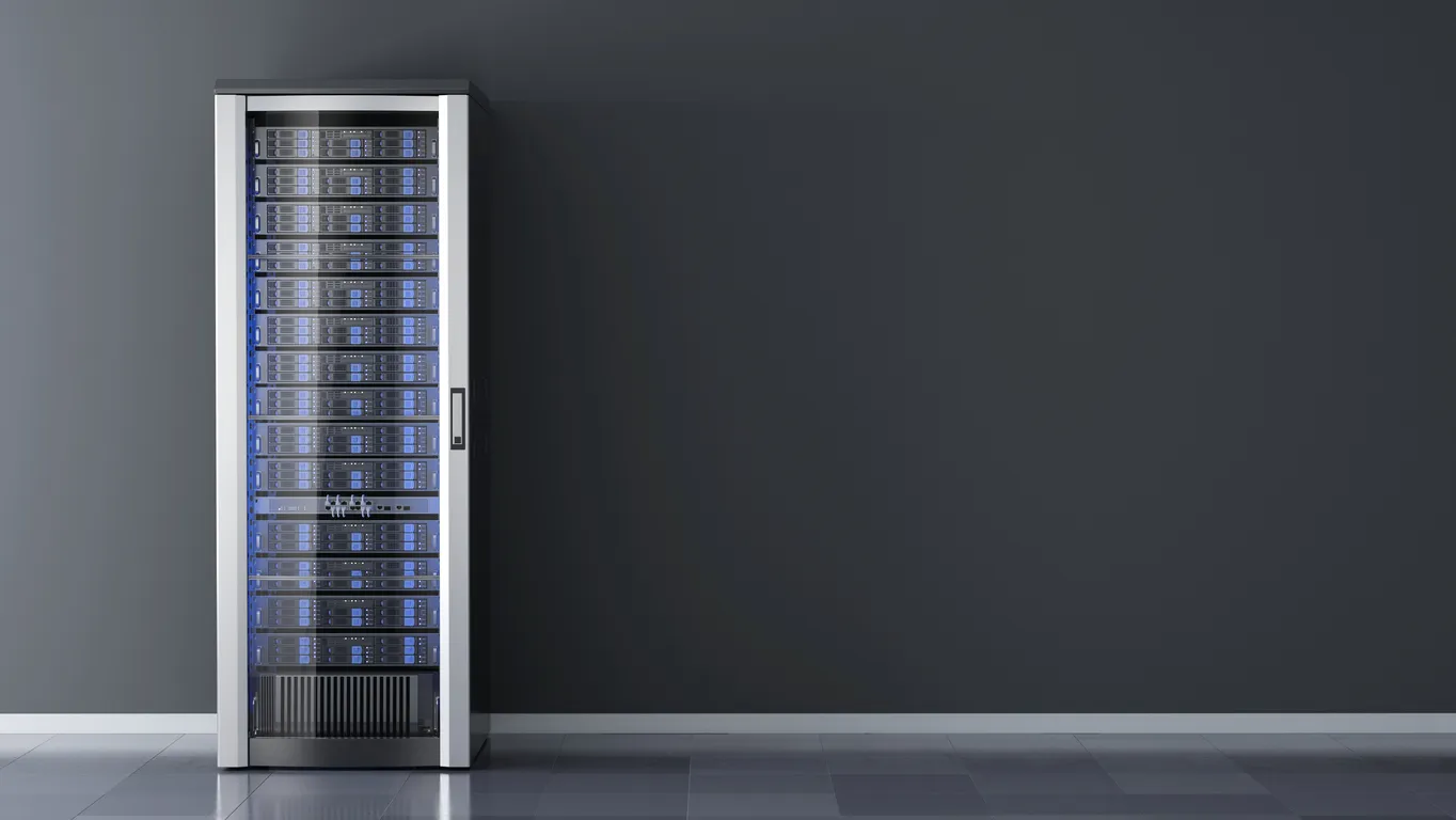 Server and backup storage hardware in a Sydney office server room